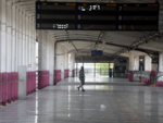 A deserted Borivali station