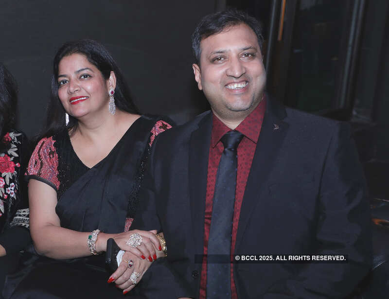 Anuj Gupta and Kirti's wedding anniversary party