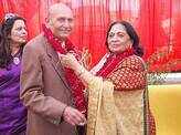 Santosh & B N Kapoor's 50th wedding anniv.