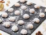 Chai-spiced snowball cookies