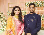A glittering engagement for Vaswee and Rahul