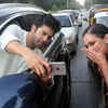 Celebs zooming around in zig wheels