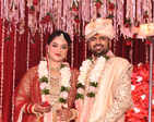 Gauri Dwivedi and Haren Pathak's lavish wedding