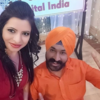 Jennifer with her on-screen husband Gurucharan Singh