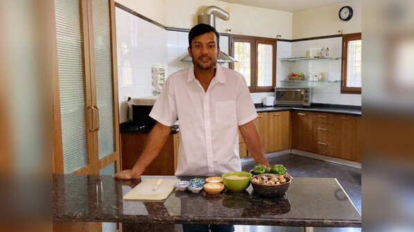 Mayank Agarwal turns chef