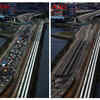 Article image for: Pictures from <i class="tbold">public spaces</i> before and after coronavirus lockdown