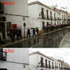 Article image for: Pictures from <i class="tbold">public spaces</i> before and after coronavirus lockdown