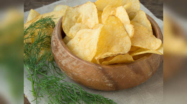 Avoid packaged snacks as much as possible
