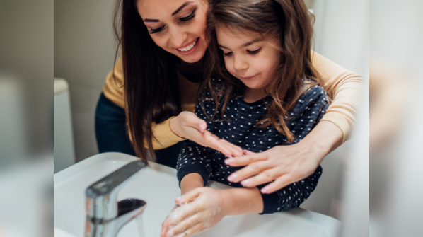 What do the antibacterial soaps contain?