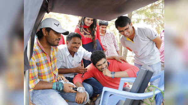 How did you select Prathap Raj and Himaja for the lead roles?