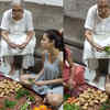 Article image for: Nushrat Bharucha helps her mother in cutting vegetables, calls it 'Kahaani Ghar Ghar Ki'