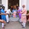 Article image for: In pics: Tributes paid to Ambedkar on 129th birth anniversary