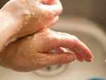 Give your hands a good scrub
