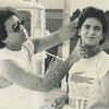 A rare pic of Ram and Lakshman