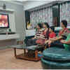 ​Kids and grandparents watching the show together