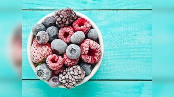 Frozen fruits and vegetables