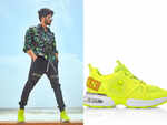 Neon sneakers