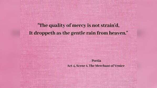 Portia and Nerissa’s disguise in the courtroom in “The Merchant of Venice”