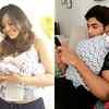 Nirali and Ruslaan spending time with the baby