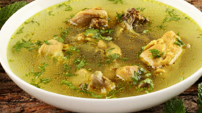 Chicken Lemon Coriander Soup