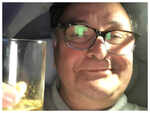 With a glass…and cheers!