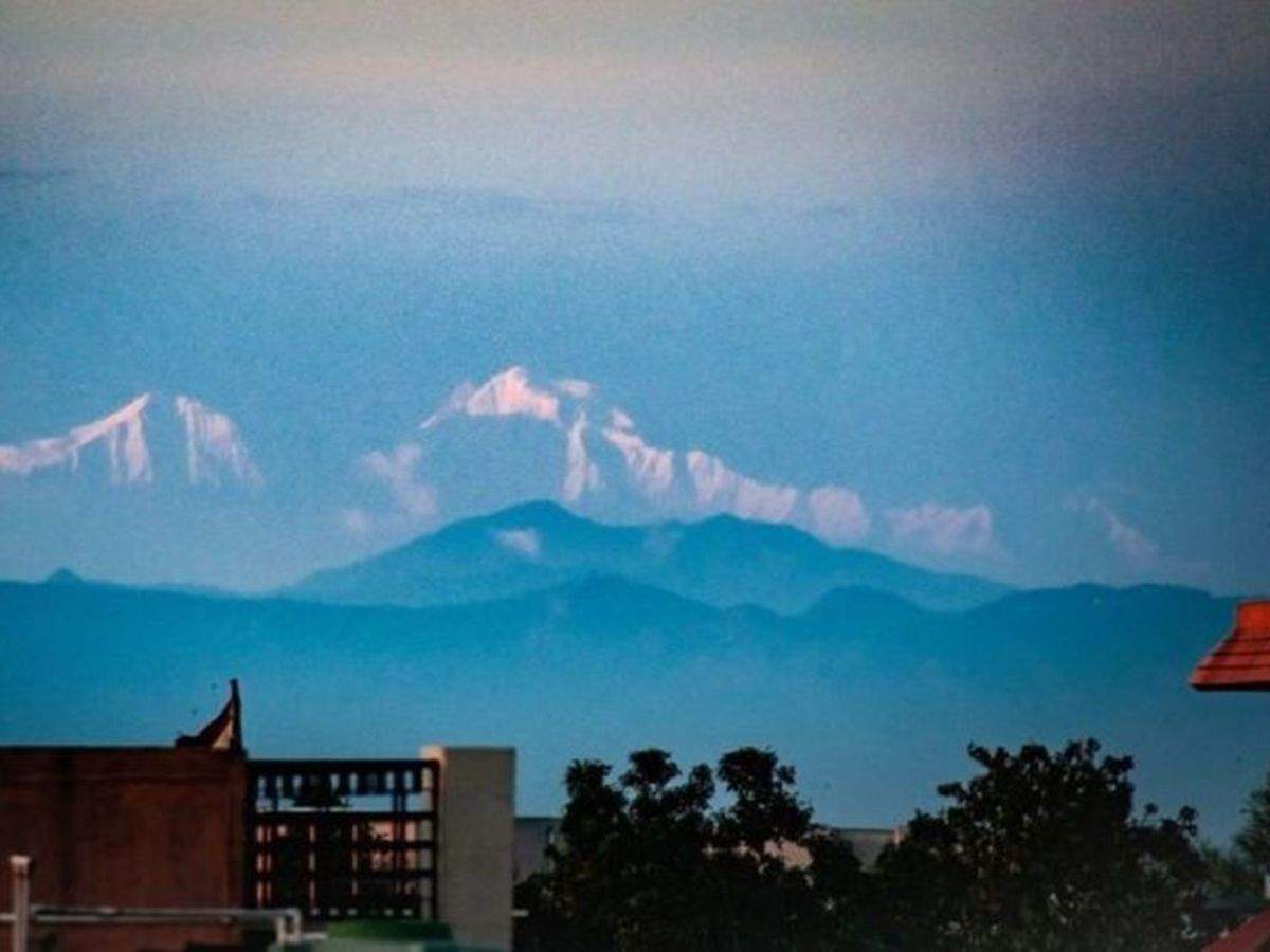 Lockdown Impact Himalayan Mountains Become Visible From Saharanpur In Uttar Pradesh Times Of India Travel