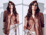 The shimmery sari