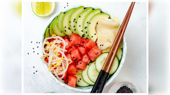 Ginger Lime Melon Salad