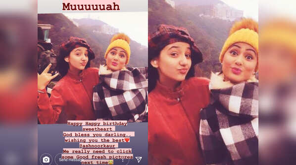 Wish from her on-screen mom Hina Khan