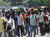 Coronavirus lockdown: Stranded migrant workers are heading home