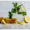 Honey and lemon water