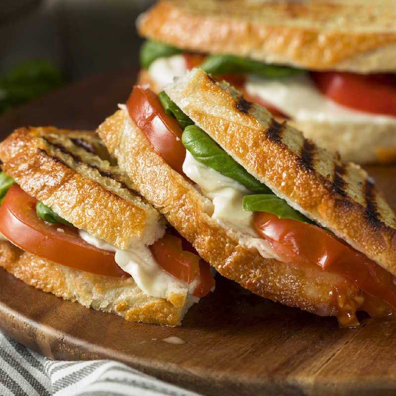 Vegetarian Panini Sandwich Recipe: How to Make Vegetarian Panini Sandwich  Recipe