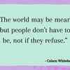 On choosing to be mean