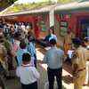 A special train departed from Thivim railway station, Goa for Gwalior, MP with around 1200 migrant workers and stranded individuals.
