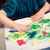 Hand imprints card
