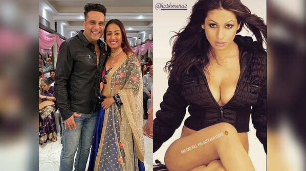 Krushna Abhishek’s reaction to her bold photoshoots