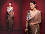 Can you guess the price of Kajol's EXPENSIVE tassel sari?