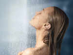 Cold water showers make hair shine