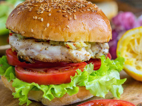 Chicken Burger Recipe: How to make Chicken Burger Recipe at Home | Homemade  Chicken Burger Recipe - Times Food
