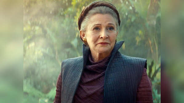 Carrie Fisher in ‘Star Wars: Rise of Skywalker’