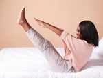 You can easily do these poses after waking up on your bed