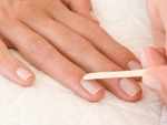 Push your cuticles back