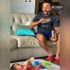 Article image for: <i class="tbold">ajinkya rahane</i>'s cutest moment with his baby