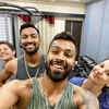 Hardik finds a fitness partner in brother Krunal
