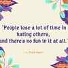 On accepting people as they are