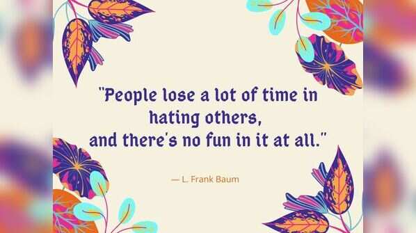 On accepting people as they are