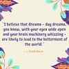 On the power of dreams and imagination