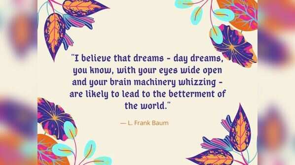 On the power of dreams and imagination