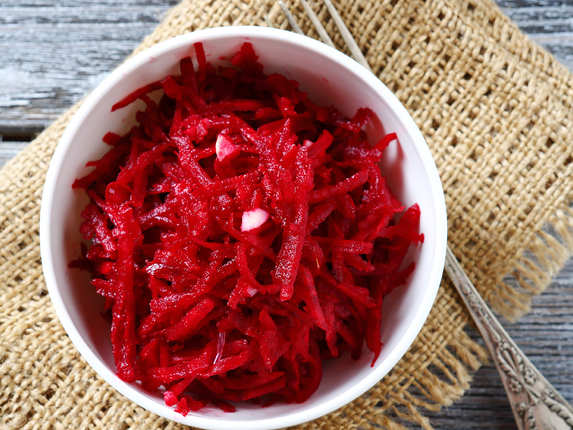 Healthy Beetroot chutney recipe using mixer grinder