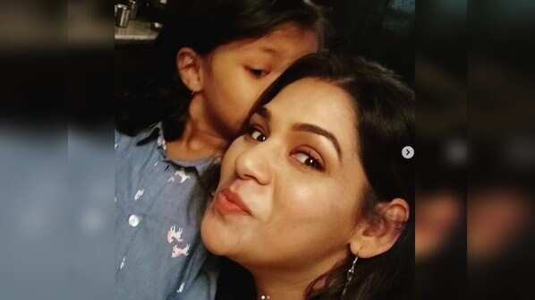 Sudiptaa on her creative best with daughter